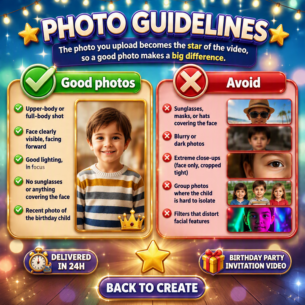 Preview of the dinosaur birthday invitation video with party details overlay